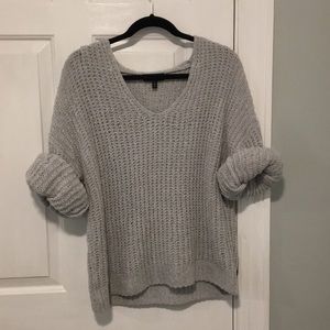 EXPRESS OVERSIZED CHENILLE SWEATER